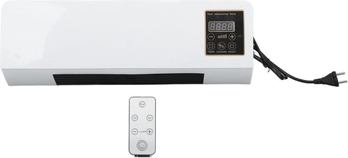 Calefactor y Ventilador de pared 1800W con mando