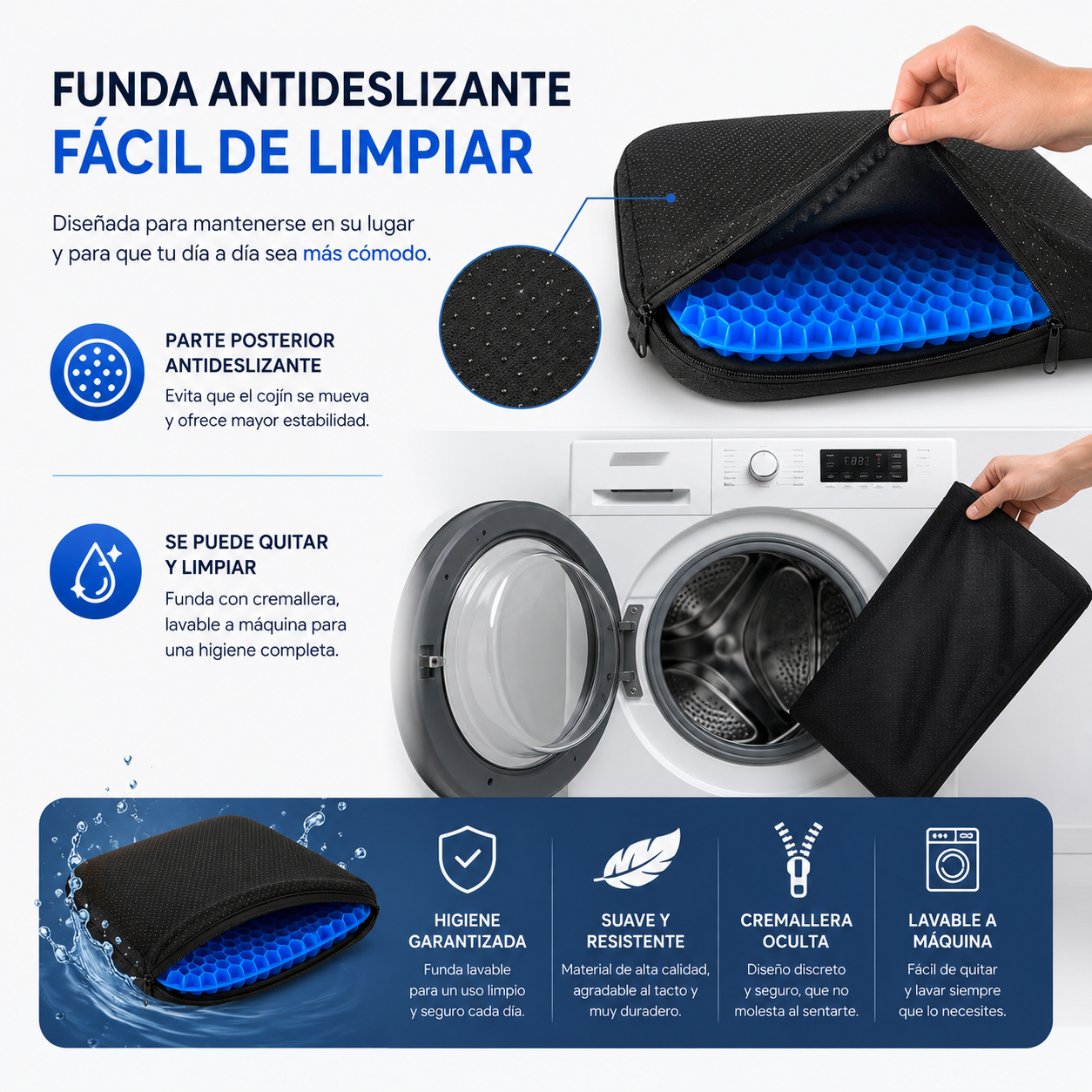Cojín de Asiento Ergonómico ComfortRest™
