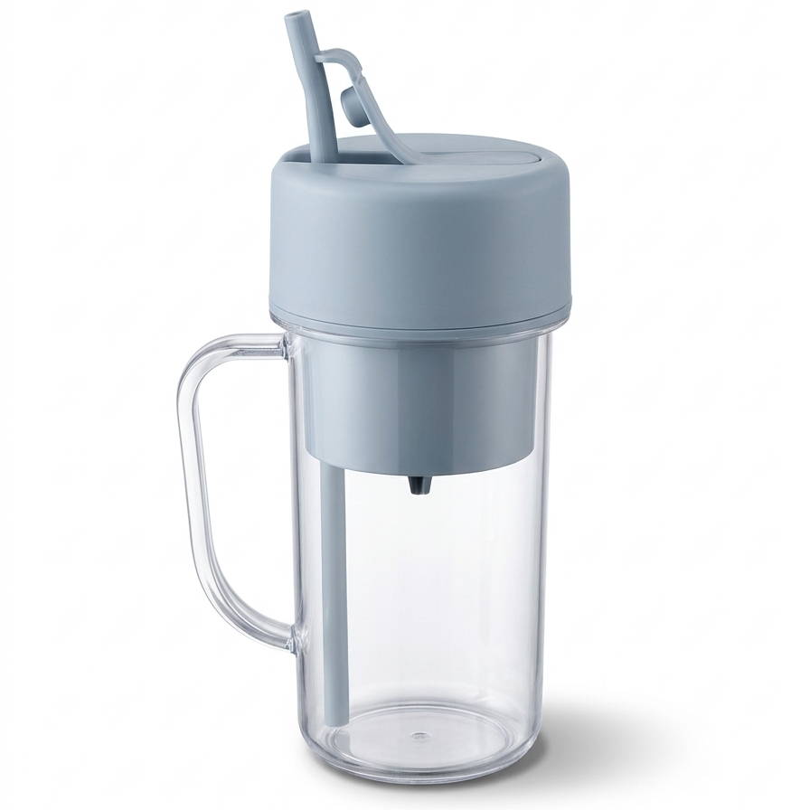 Batidora Portátil NutriSip™ con Pajita