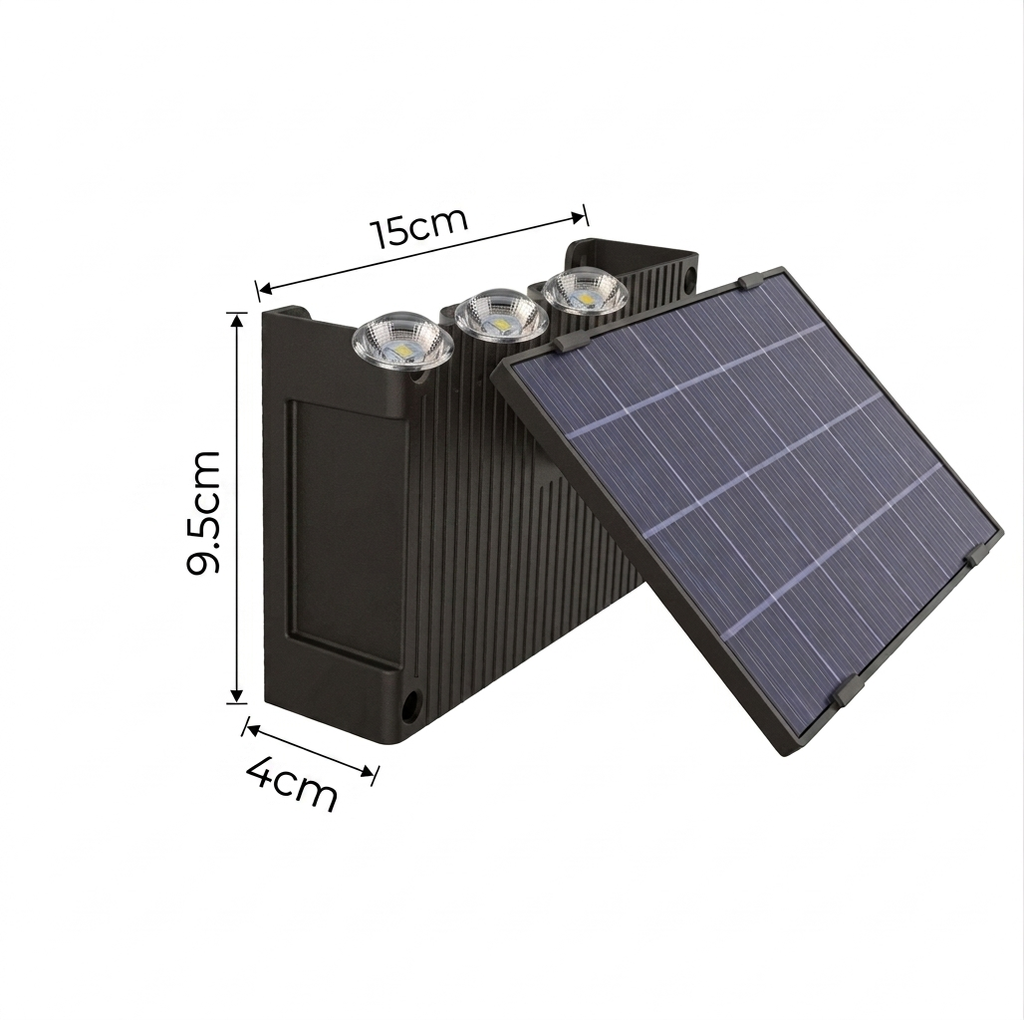 Luz Solar de Pared AuraLux Exterior™