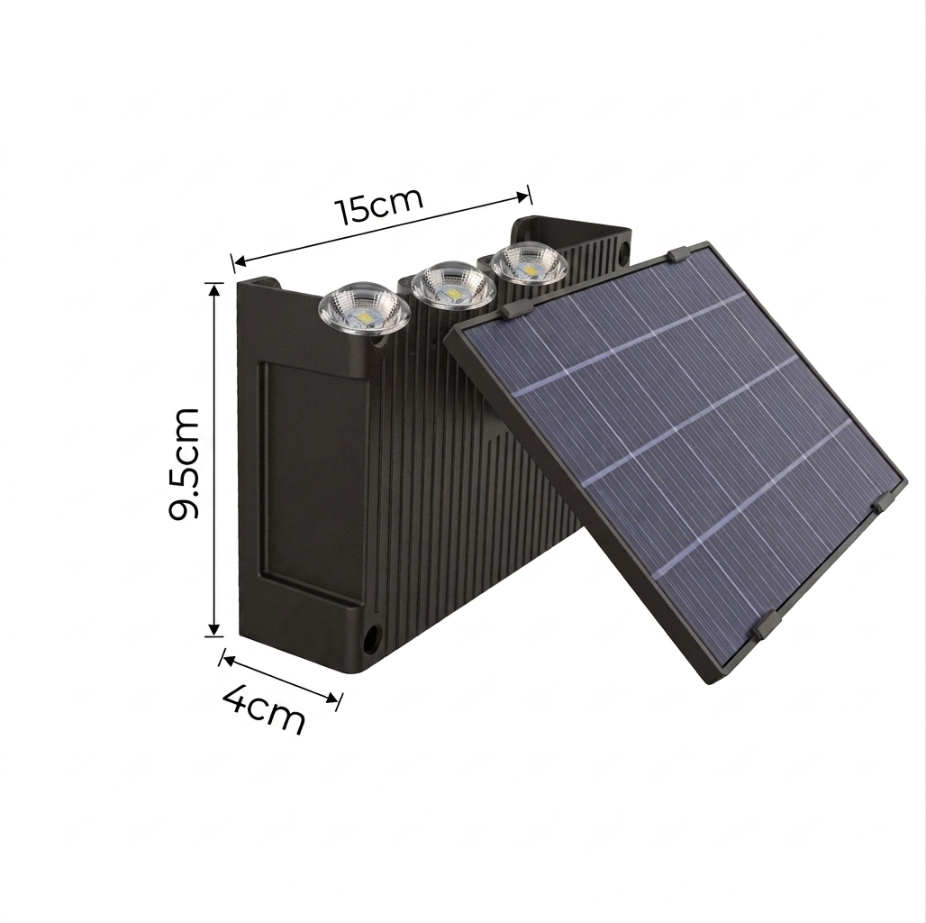 Luz Solar de Pared AuraLux Exterior™